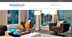 Desktop Screenshot of deanbauck.com